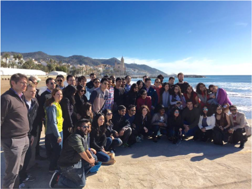 Georgetown MBA students visit the coastal town of Sitges in Spain’s Catalonia Region