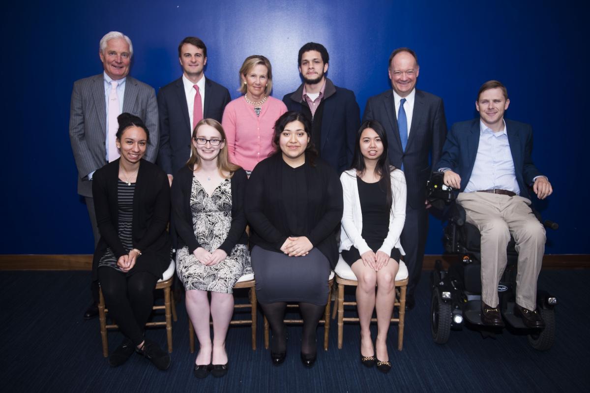 Donors and scholarship recipients at the annual Scholarship Recognition Event