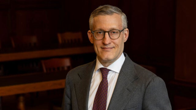 portrait of David Edelstein, dean of the College of Arts & Sciences