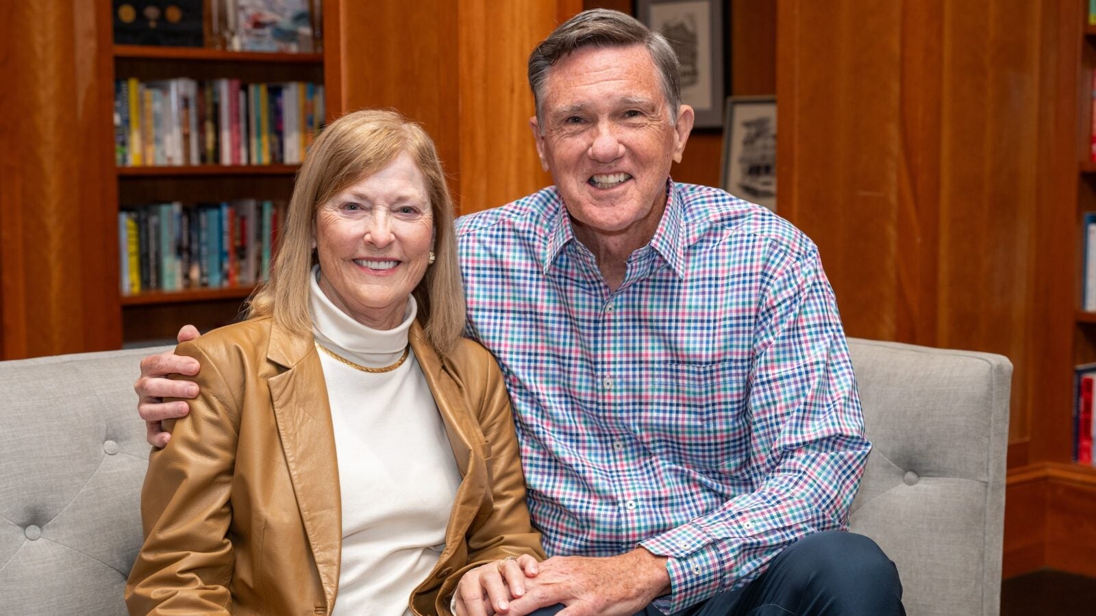 Richard Calabrese (D’77) and his wife, Angela