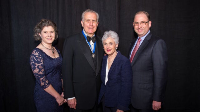 Paul Tagliabue is survived by his wife Chandler, and his two children, Emily (Parent’22) and Drew.