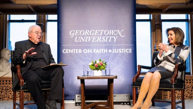 jim wallis and nancy pelosi