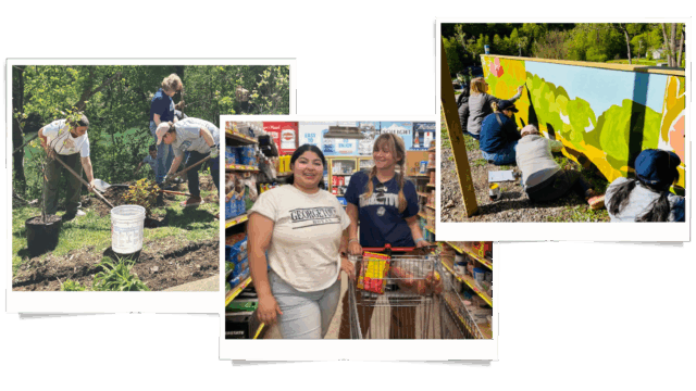 Thousands of youth in Clay County, West Virginia live in foster or kinship care due to substance use disorder. BSON students and faculty engaged the youth through mindfulness training, painting murals, and working on the Blue and Green Space Project.