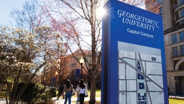 capitol campus sign