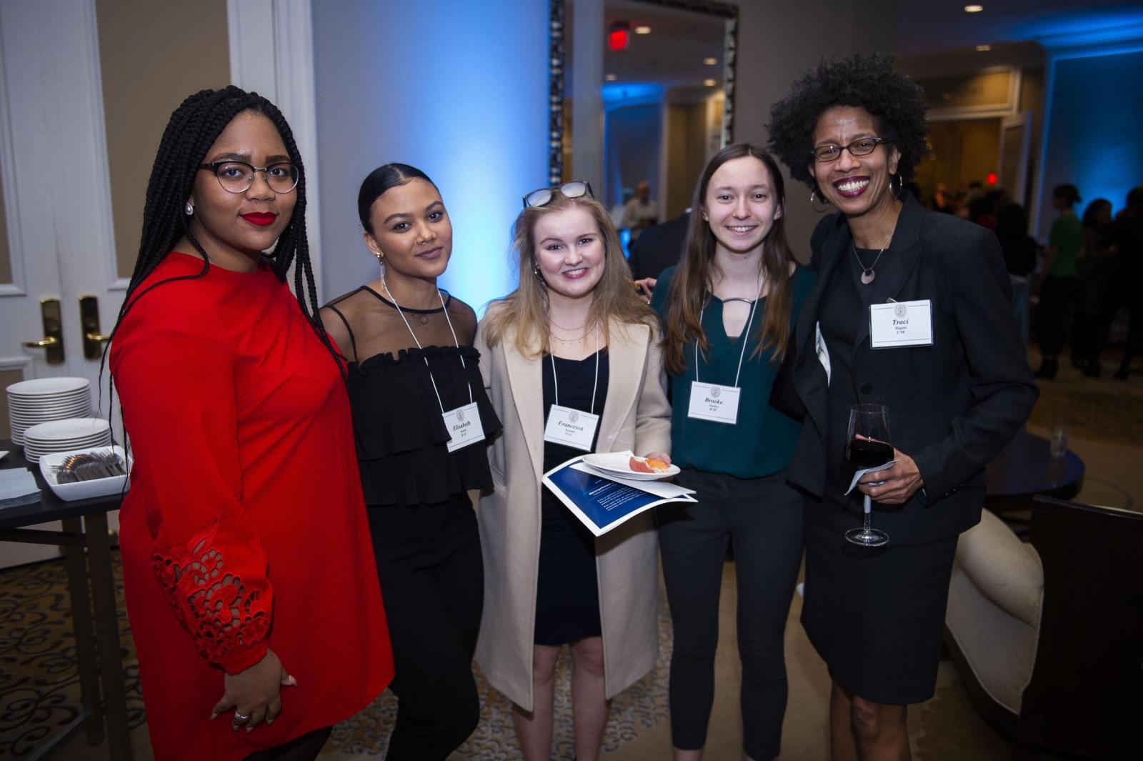 Alexa Eason, Elisabeth Kutek, Francesca Drumm, Brooke Stanley, and Traci Higgins